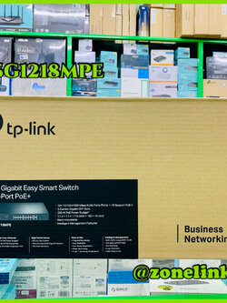 TL-SG1218MPE 18-Port Gigabit Easy Smart Switch with 16-Port PoE+