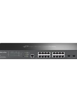 SG3218XP-M2 Omada 16-Port 2.5G and 2-Port 10GE SFP+ L2+ Managed Switch with 8-Port PoE+