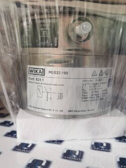 Wika, pressure gauges, PGS23.100/160