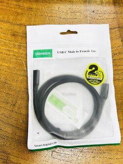 UGREEN 45191 USB C 3.2 Gen2 Cable Extension 1m.
