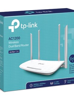 TP-LINK Archer C50 AC1200 Wireless Dual Band Router