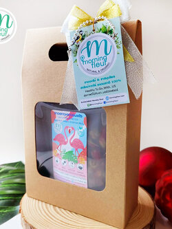 **กิฟเซ็ทของขวัญปีใหม่ ชาดอกไม้กุหลาบอบแห้ง50กรัม