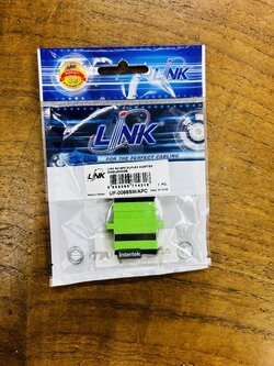 UF-0066SM/APC Link SC/APC Duplex Adapter Single Mode