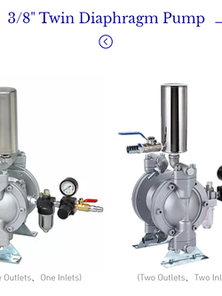 YOG, YOG Diaphragm Pump size 3/8 , Ink Pump, Color Pump,,อุปกรณ์โรงงงานอุตสาหกรรม, Spare part Industrial, Industrial Spare part, อะไหล่โรงงาน, อะไหล่อุตสาหกรรม,เครื่องมือวัด, อะไหล่เครื่องจักร, electronics part, นำเข้า,ตัวแทน, อะไหล่ติดเครื่องจักร