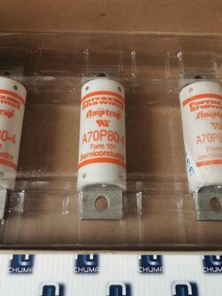 Ferraz Shawmut ,Amp Trap Fuses, Amp, Fuses,Semiconduxtor, A70P80-4