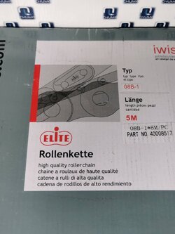 iwis, high quality roller chain, chain, 08B-1, 40008517