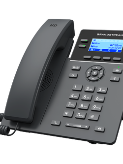 GRANDSTREAM GRP2602W Supports 2 lines, and 4 SIP accounts Essential IP Phone Dual 10/100Mbps , Supported GDMS 5-way audio conferencing Wi-Fi 802.11 a/b/g/n/ac (2.4Ghz & 5Ghz)