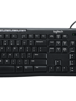 Logitech Wired Mouse + Keyboard MK200 (TH/EN)