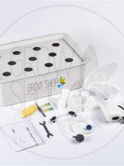 ชุดกระถางไฮโดรโปนิกส์ (Hydroponics) สำหรับเพาะเมล็ดและต้นอ่อน (Nesery Kit) พร้อมอุปกรณ์ให้ออกซิเจน 43x29x16cm