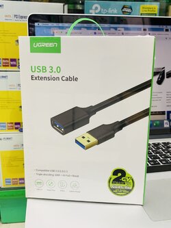 UGREEN 30127 CABLE USB 3.0 MALE TO FEMALE [30127] 3.0 METER