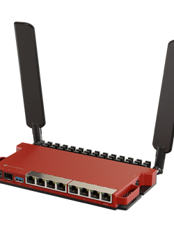 L009UiGS-2HaxD-IN L009 is more than just a router. This product line is up to 4 times faster than RB2011, it has a modern ARM CPU with container support, an innovative enclosure that allows mounting up to four routers in a single 1U space, more RAM, PoE,