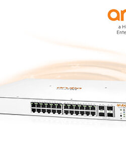 Aruba IOn 1930-24G+POE(JL683A) 4SFP+ POE 195W Switch Mamage Layer2 +(Lite L3) 24 Ports Gigabit 100/1000Mbps , 4 SFP/SFP+ 1G,10G ports , POE/POE+ Class 4 195 WattsAruba Instant On solution; Web browser; SNMP Manager