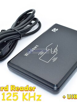 เครื่องอ่านบัตร ID card reader USB RFID reader 125 KHz