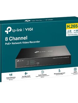 VIGI NVR1008H-8P VIGI 8 Channel PoE+ Network Video Recorder