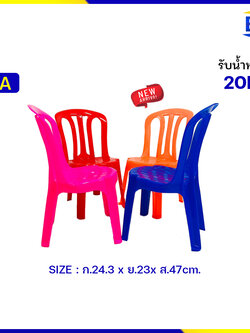 น้ำเงิน/แดง/เขียว/ชมพู/ส้ม