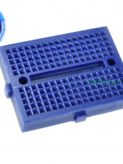 บอร์ดทดลองขนาดเล็กสีน้ำเงินขนาด 170 ช่อง Protoboard Breadboard Blue 170 holes