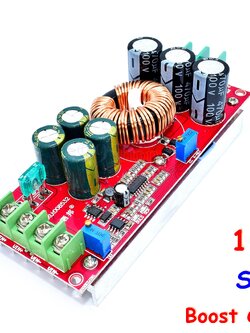 1200W 20A DC Converter Boost Power Supply Module Input 10-60V Output 12-83V(Step Up )