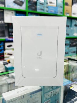 U6-IW : UniFi Inwall Wireless Access Point ( WiFi 6 ) รองรับ 300 User + throughput rate 5.3 Gbps