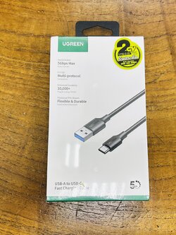 UGREEN 20883 USB 3.0A Male to USB C Male 1.5m