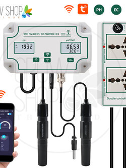Grow Shop เครื่องวัด pH EC 3 in1 pH/EC/Temperature 20x33x14