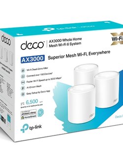 Deco X50 AX3000 Whole Home Mesh WiFi 6 System