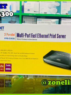 Planet FPS-3300 3 Parallel 10/100Mbps Print server