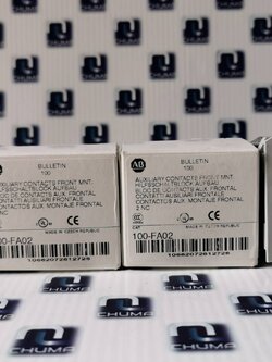 Allen Bradley, contacts A02, 100-f, ser B