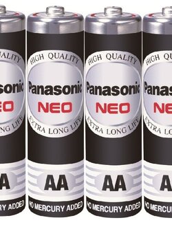 Panasonic NEO ถ่านไฟฉาย R6NT/4SL AA (แพ็ค 4 ก้อน)