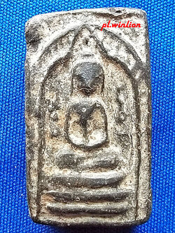 พระกรุวัดนก พิมพ์ใหญ่ข้างอุ เนื้อผงใบลาน จ.อ่างทอง