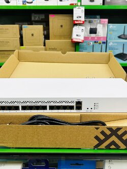 CCR2116-12G-4S+ Cloud Core Router CPU 2.0G 16Core RAM 16GB, 12Port Gigabit