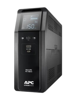 BR1600SI APC Back-UPS Pro BR 1600VA, 230V, Sinewave, AVR, LCD, 8 IEC outlets (2 surge)