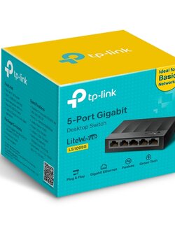 TP-Link LS1005G 5-Port 10/100/1000Mbps Desktop Switch