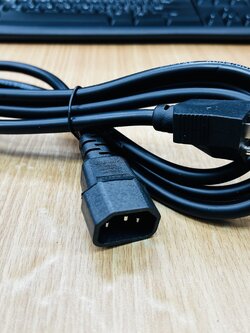 AC Power C14 1.8m 10A 250v 3*1mm2