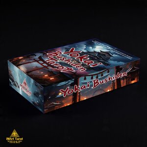 Yokai Bushiden Tarot ไพ่ทาโรต์ โยไค บุชิเด็น (ตำนานนักรบปีศาจ) 78 ใบ กล่องแข็ง ส่งฟรี คู่มือ Ebook