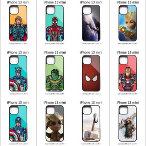 เคส iPhone 13 mini รวมลายซูเปอร์ฮีโร่ ชุดที่ 1 (มีลายให้เลือก 296 แบบ)