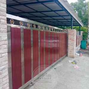 งานประตูสแตนเลส ลายไม้ ทุกชนิดสมุทรสาคร 0852094218