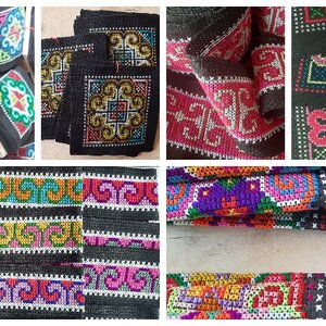 ปักลายชนเผ่า,อุปกรณ์ตกแต่ง