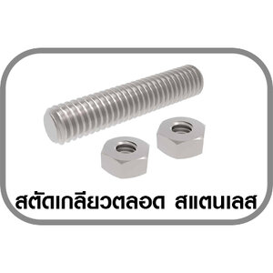 สตัดเกลียวตลอด สแตนเลส