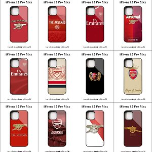 เคส iPhone 12 Pro Max รวมลายทีมฟุตบอล Arsenal ชุดที่ 1 (มีลายให้เลือก 188 แบบ)