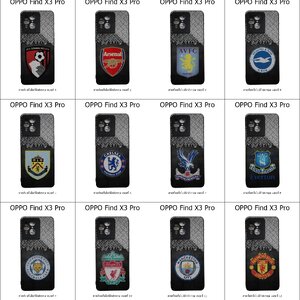 เคส OPPO Find X3 Pro รวมลายทีมพรีเมียร์ลีกอังกฤษ