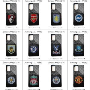 เคส Samsung A72 / A72 5G รวมลายทีมพรีเมียร์ลีกอังกฤษ