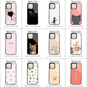 เคส iPhone 14 Pro รวมลายหมาแมว & สัตว์น่ารัก ชุดที่ 2 (มีลายให้เลือก 197 แบบ)