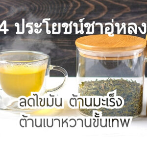 14 ประโยชน์จากชาอู่หลง ลดไขมัน ต้านมะเร็ง ต้านเบาหวานขั้นเทพ