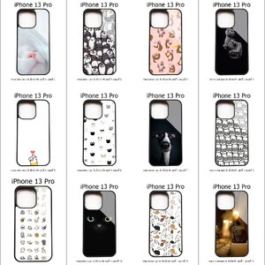เคส iPhone 13 Pro รวมลายหมาแมว & สัตว์น่ารัก ชุดที่ 1 (มีลายให้เลือก 200 แบบ)
