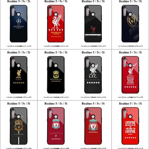 เคส Realme 5 / 5s / 5i รวมลายทีมฟุตบอล Liverpool ชุดที่ 3 (*เซตฉลองแชมป์ยุโรป 6 สมัย UEFA Champions League 6 ดาว)