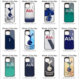 เคส iPhone 13 Pro Max รวมลายทีมฟุตบอลสเปอร์ส ชุดที่ 1 (มีลายให้เลือก 81 แบบ)