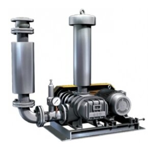 เครื่องเป่าลม Low Pressure Three Lobe Roots Blower