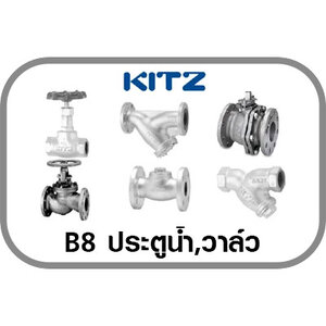 B8 ประตูน้ำ,วาล์ว