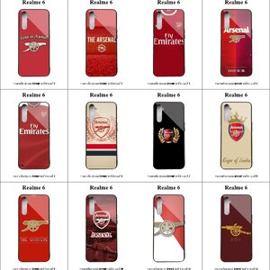 เคส Realme 6 รวมลายทีมฟุตบอล Arsenal ชุดที่ 1 (มีลายให้เลือก 188 แบบ)