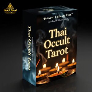 Thai Occult Tarot ความมืดที่ซ่อนอยู่หลังม่านแห่งความศรัทธา 78 ใบ